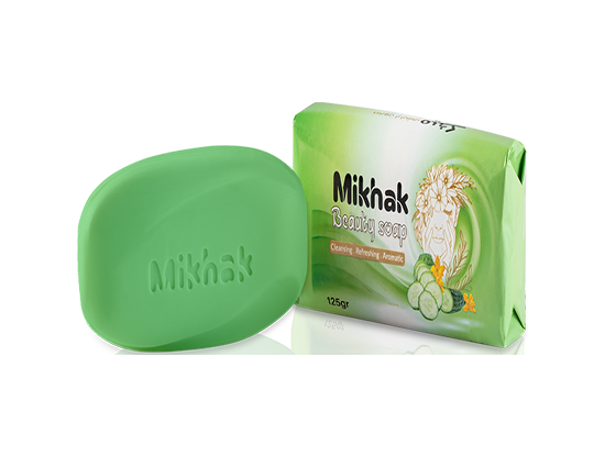 صابون 125 گرمی طرح گل میخک رنگ سبز 