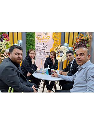 بازدید نمایندگان برند پونک در کشورهای عراق و قزاقستان در سی و یکمین نمایشگاه بین المللی ایران بیوتی و کلین